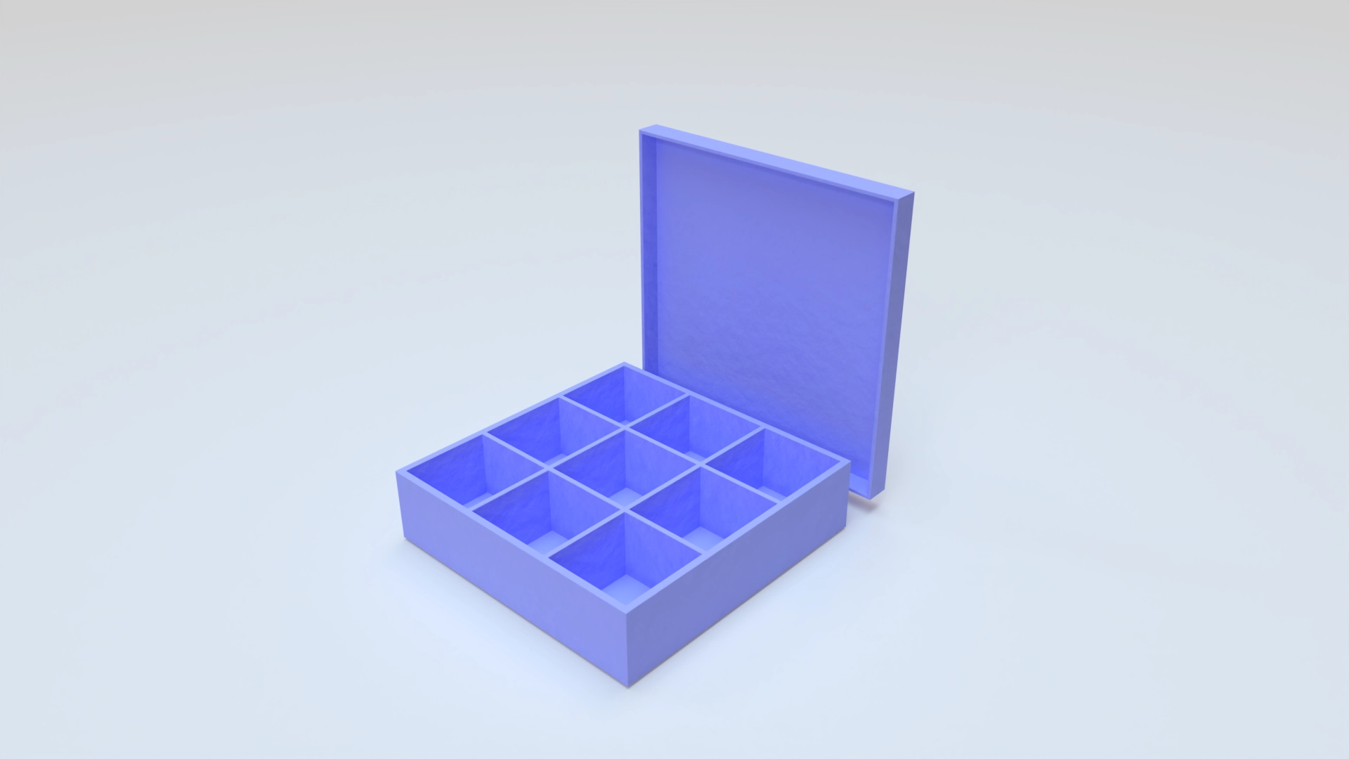 Tea Box 1 Template, a 3D model on Womp