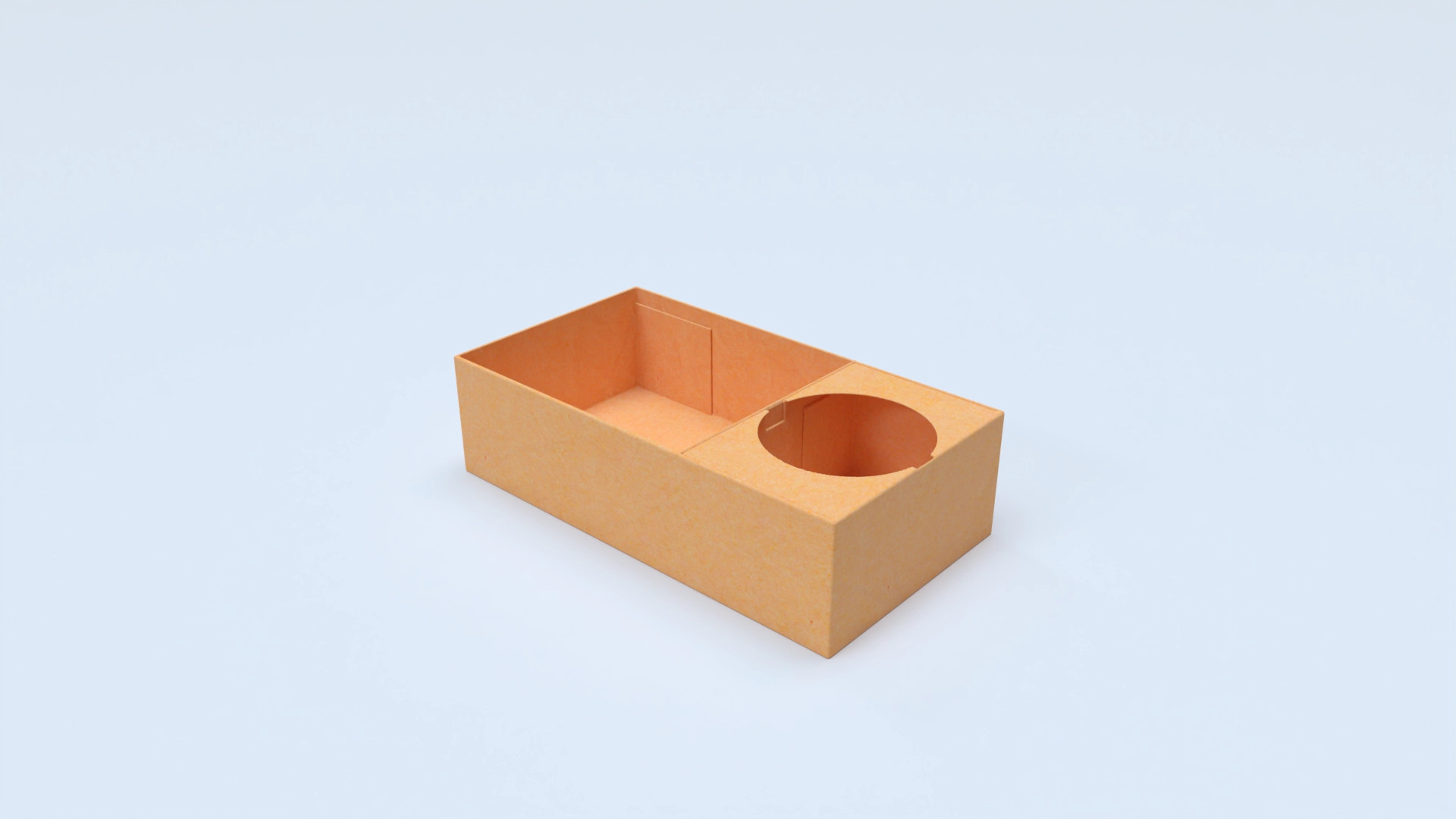 Tray Box Adhesive Bottle Box Mockup 121030, a 3D model on Womp