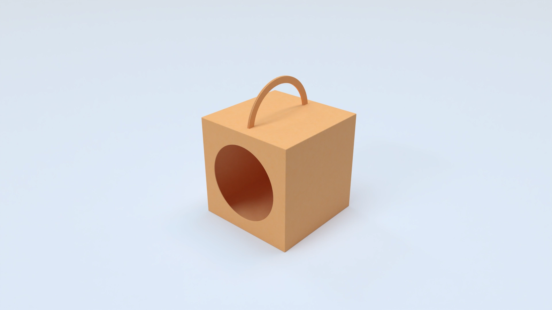 Tuck End Box with Window Mockup 112082, a 3D model on Womp