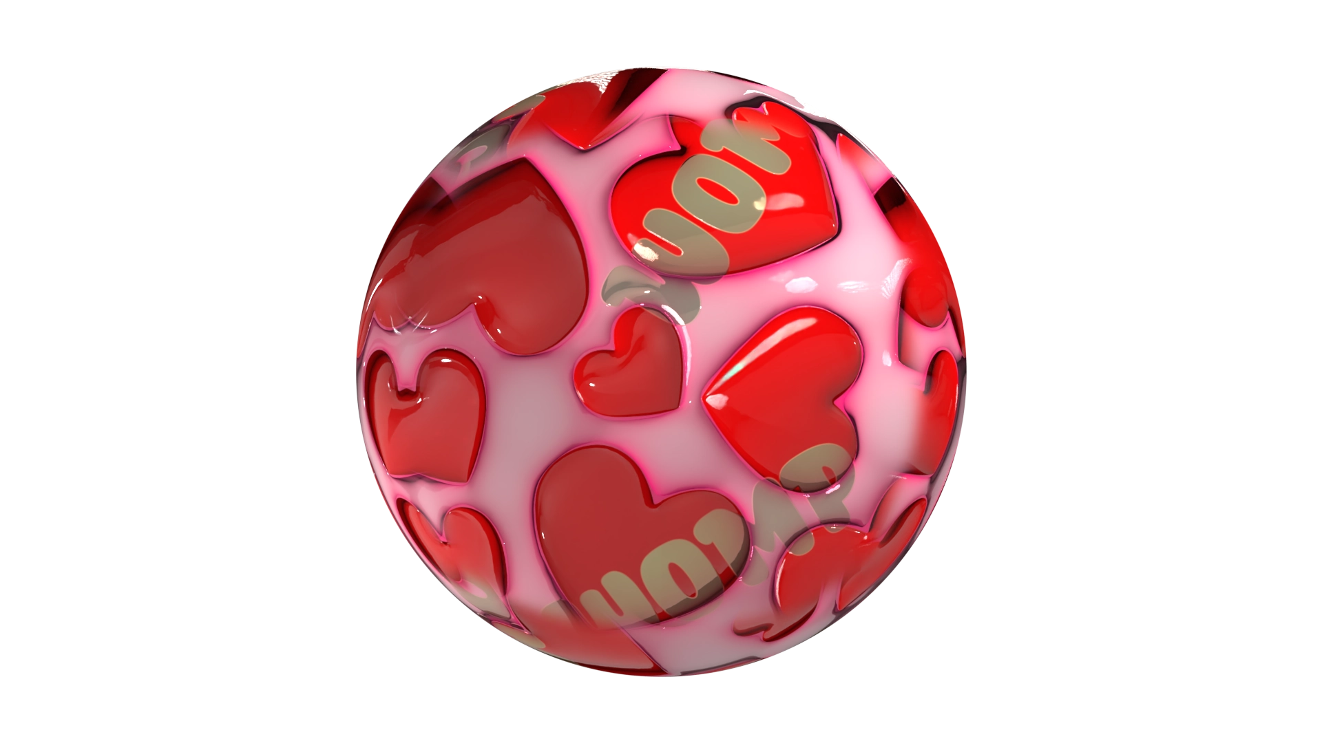 Valentine's Day, a 3D material on Womp