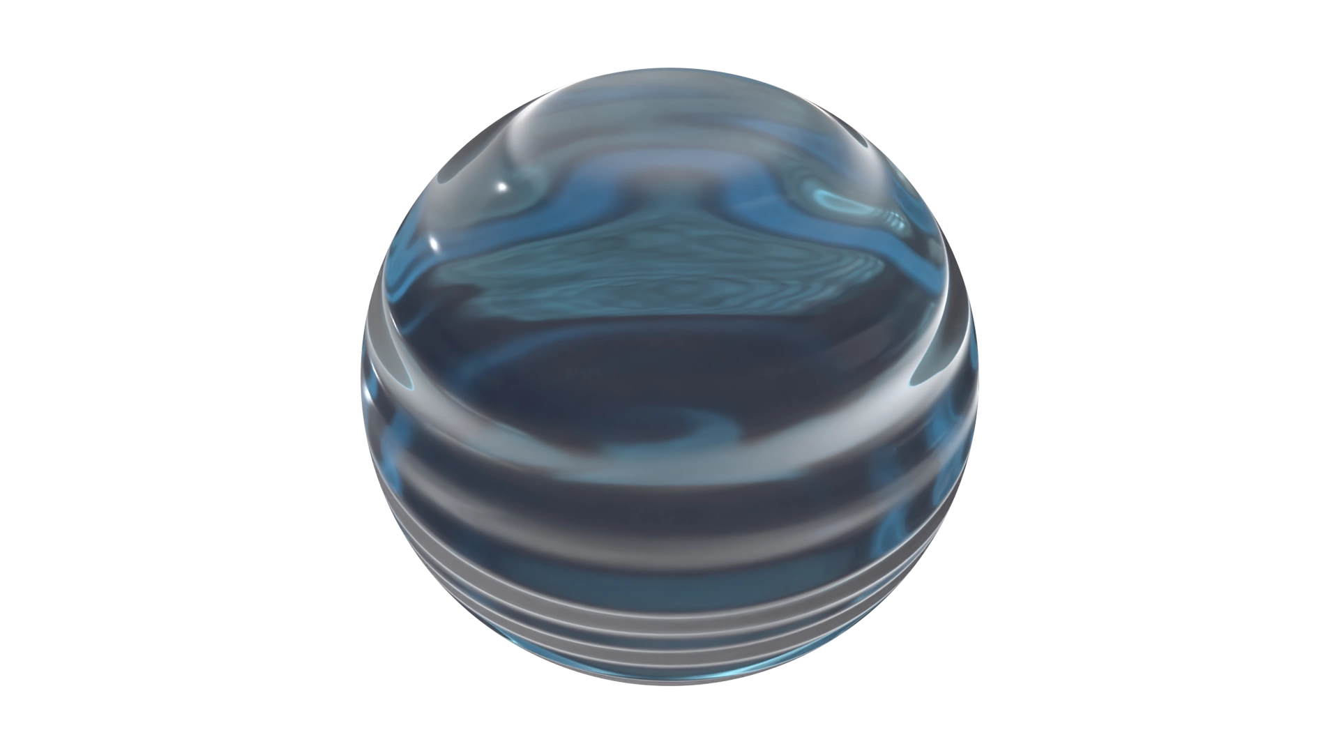 Wavy Blue Water, a 3D material on Womp