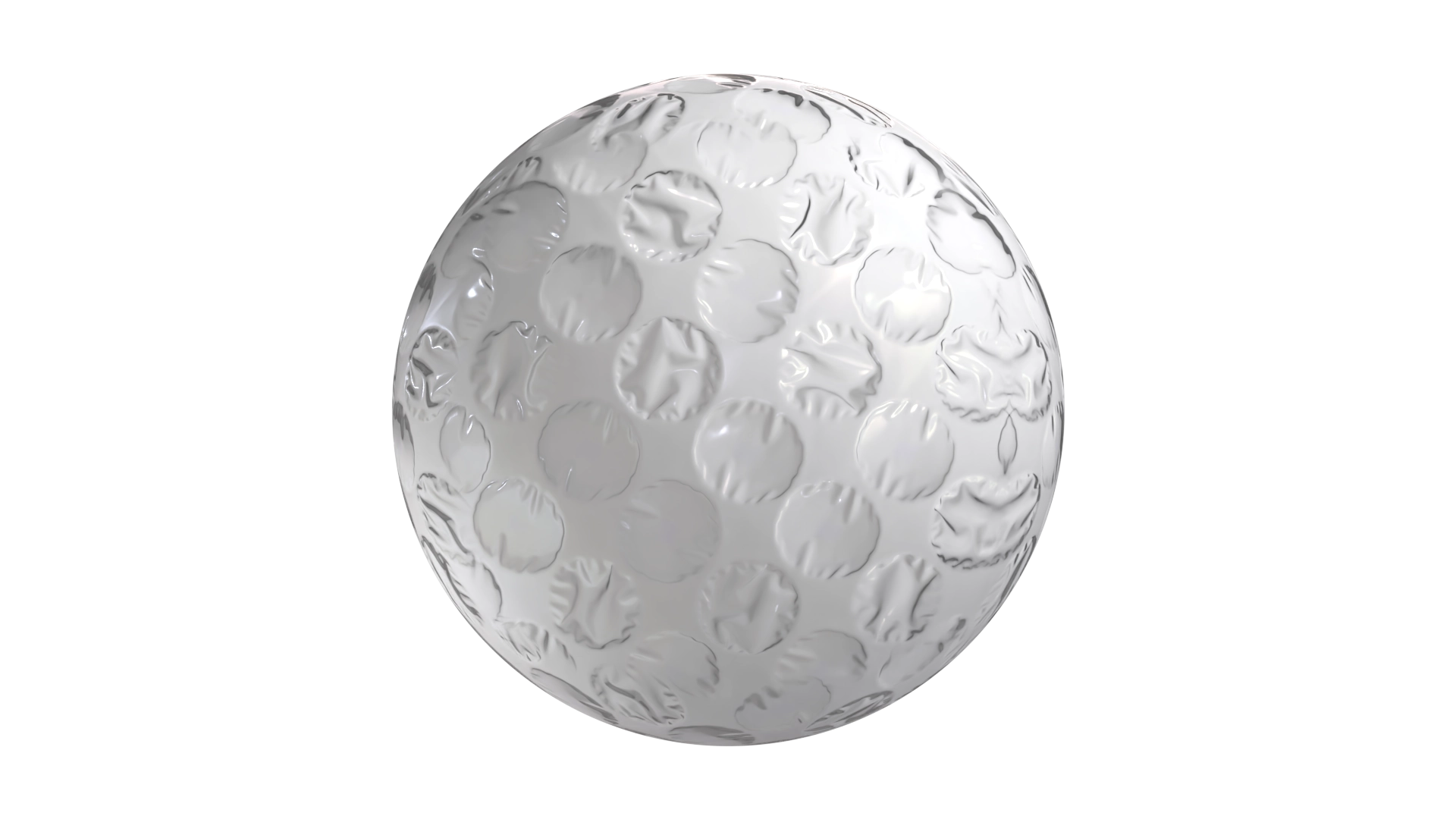 White Bubble Wrap, a 3D material on Womp
