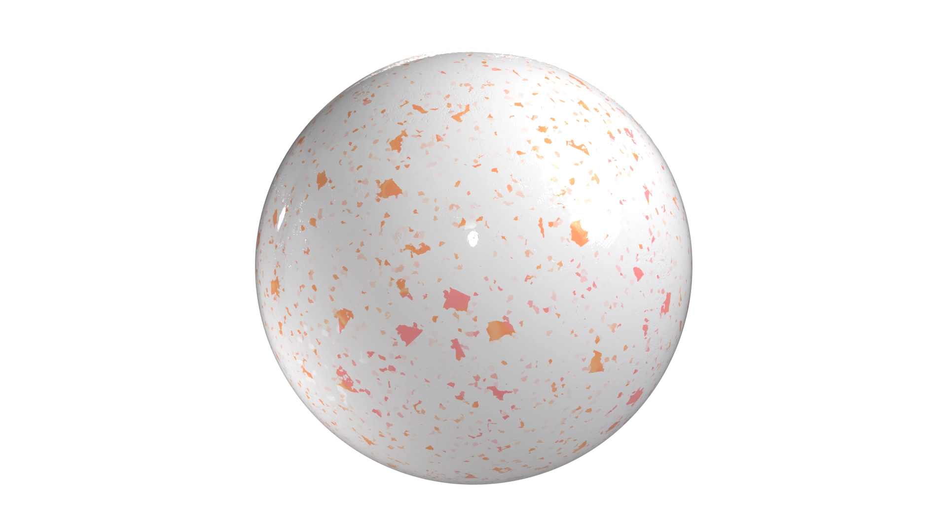 White Terrazzo, a 3D material on Womp