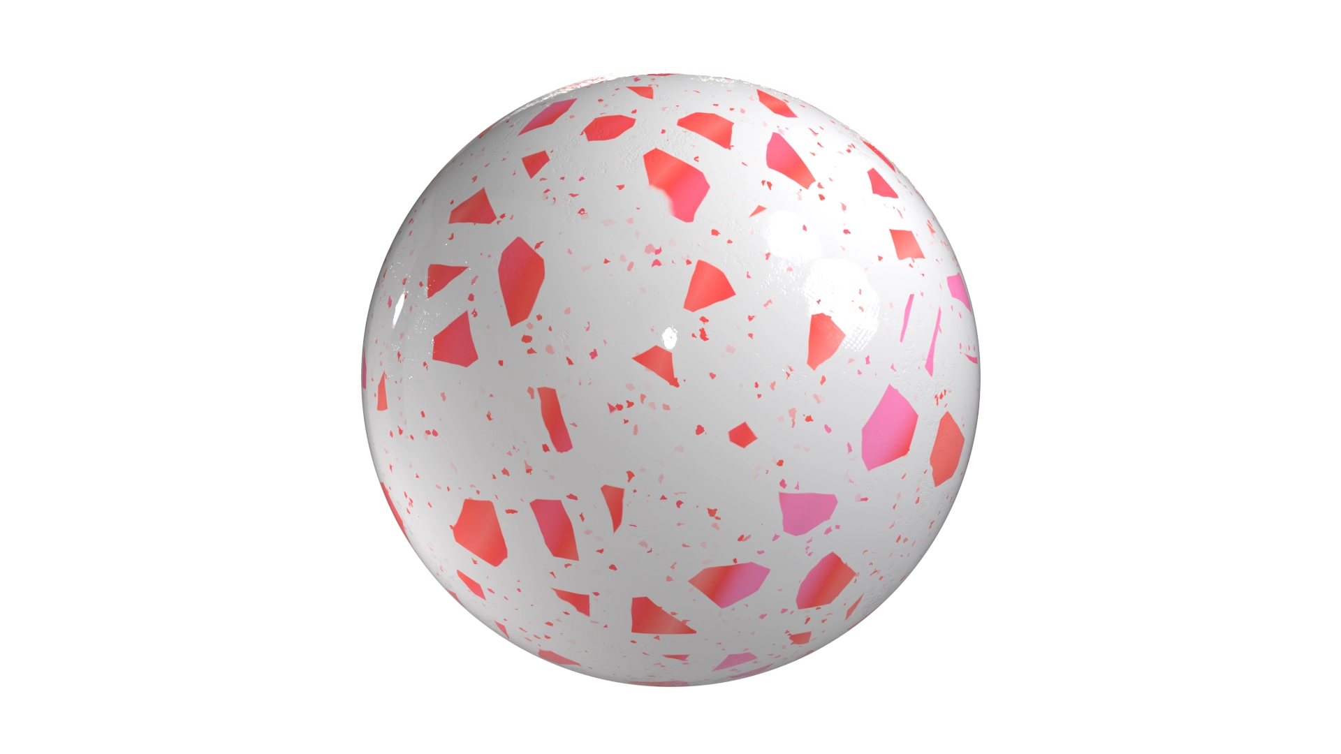 White Terrazzo 1, a 3D material on Womp