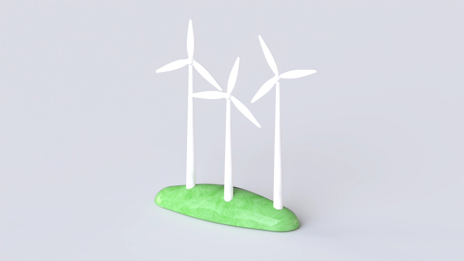 Wind Turbines, a 3D model on Womp