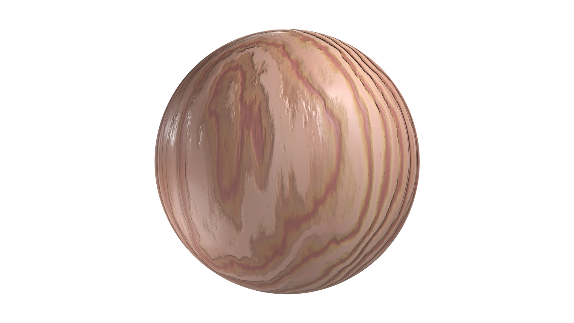 Wood Red, a 3D material on Womp