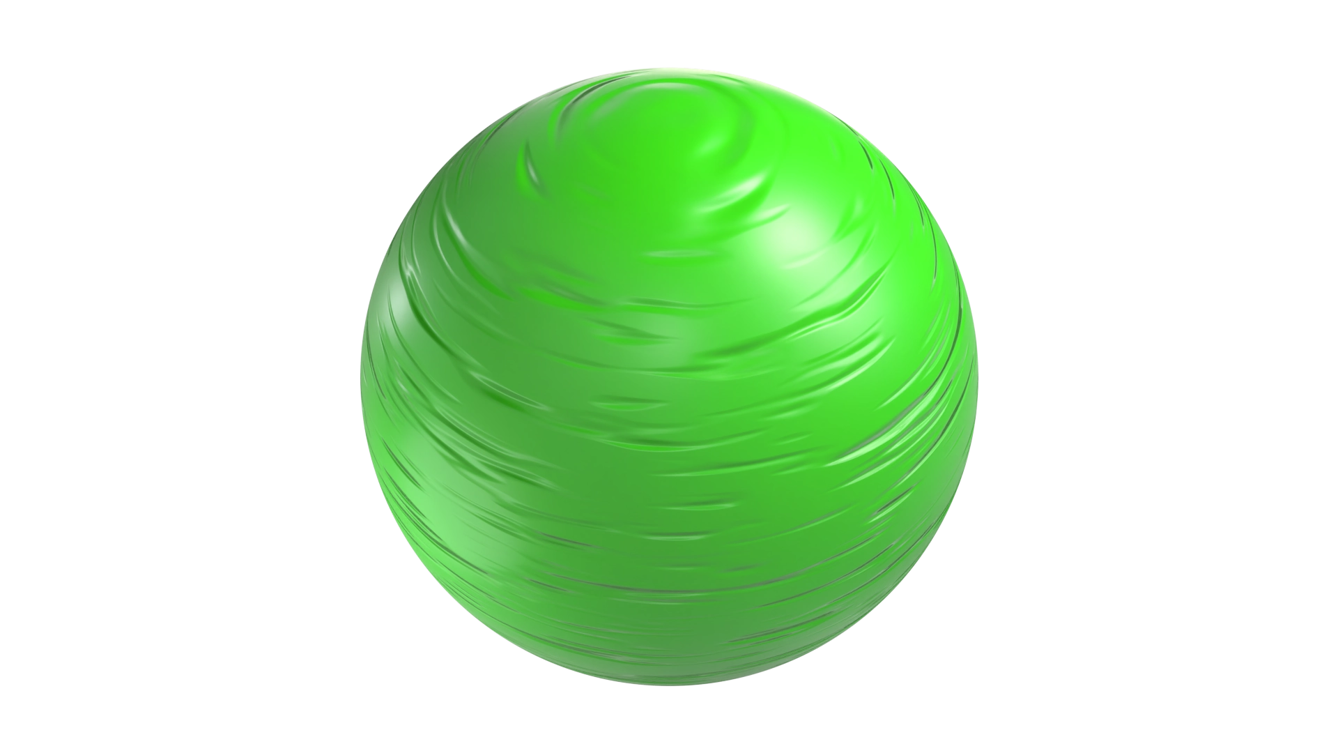Wrinkled Green Plastic, a 3D material on Womp