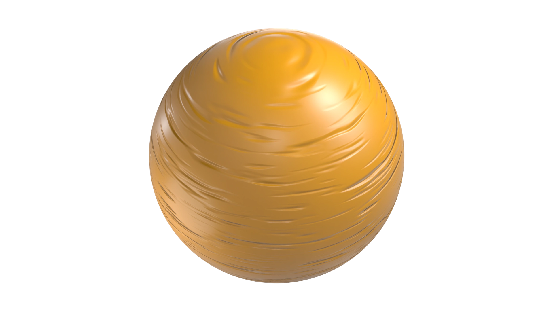 Wrinkled Orange Plastic, a 3D material on Womp