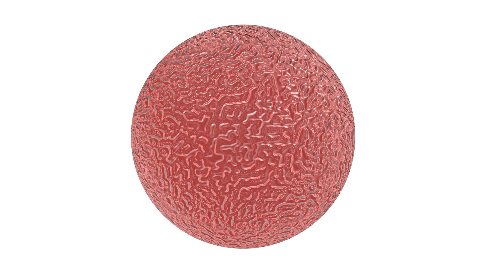 Wrinkled Red Rubber, a 3D material on Womp
