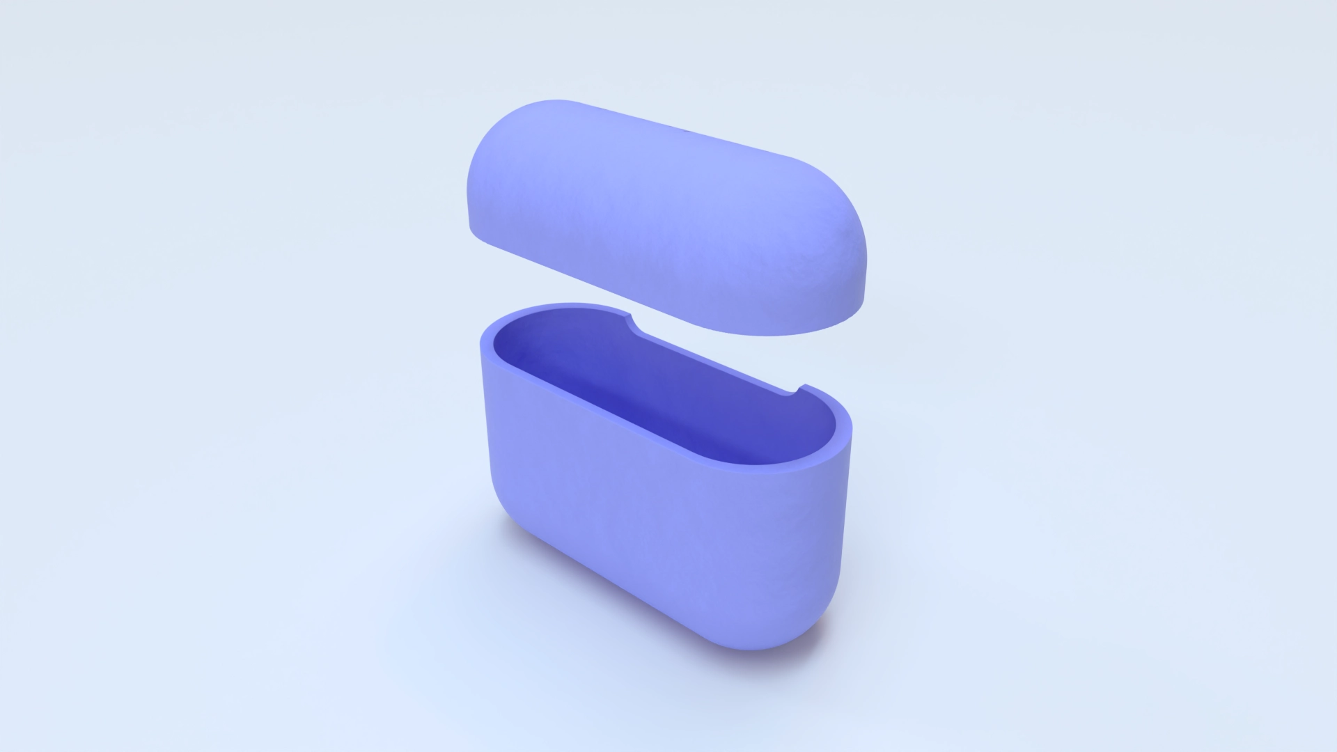 airpods 3° generation case 3D template 1, a 3D model on Womp