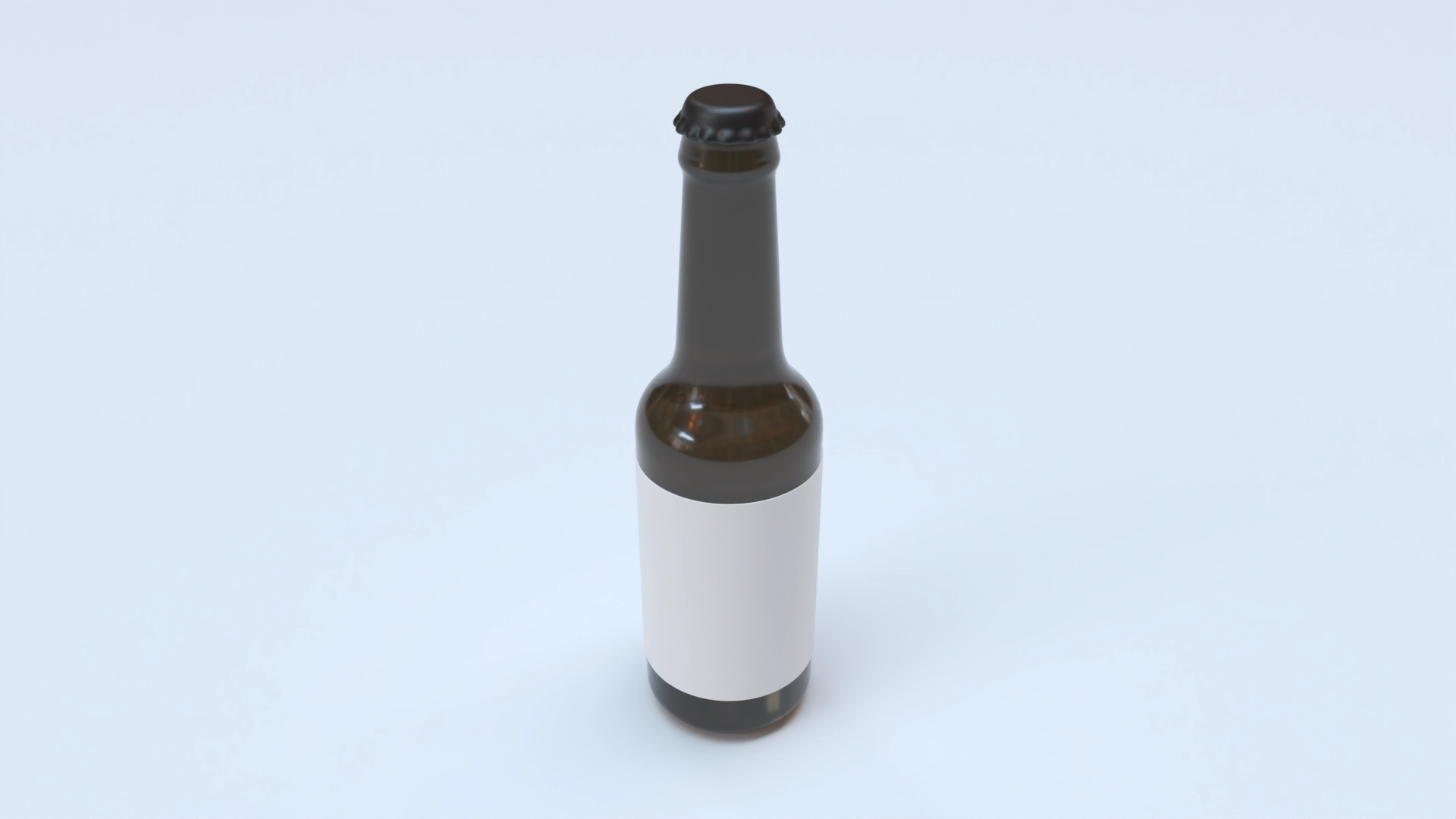 bottle glass product label mockup 510150, a 3D model on Womp