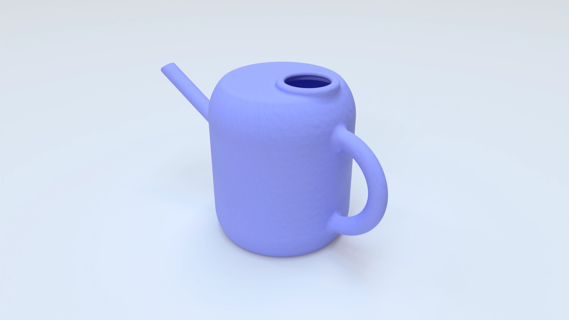 little watering can 3D template 2, a 3D model on Womp