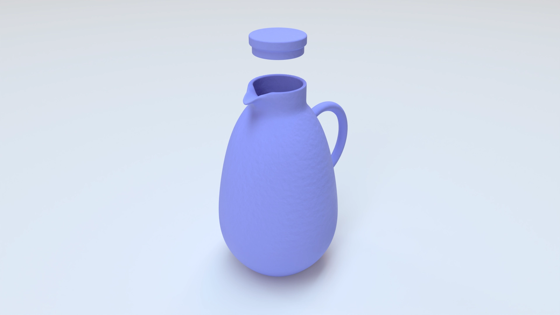 water pitcher 3D template 1, a 3D model on Womp