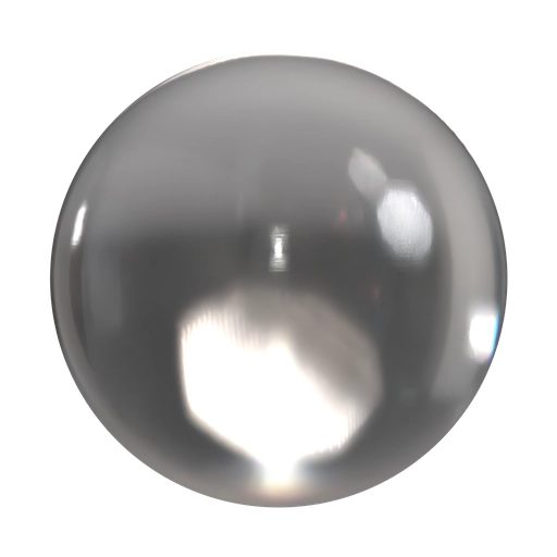 3D Printed Plastic (SLA) Glossy Transparent 3D material