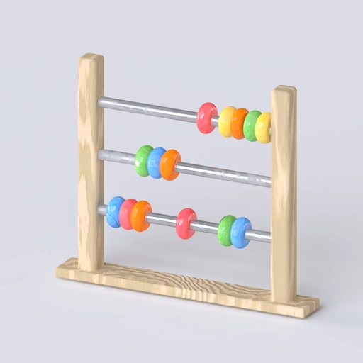 Abacus 3D model