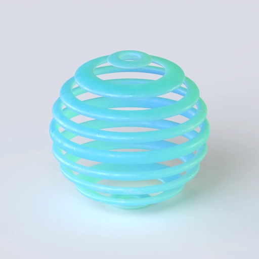 Abstract Icon 14 3D model