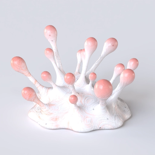 Alien plant 3D model