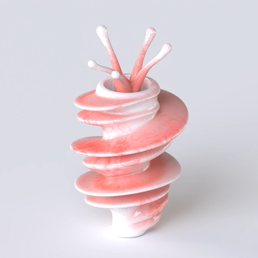 Alien plant 5 3D model