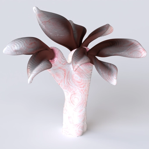 Alien plant 8 3D model