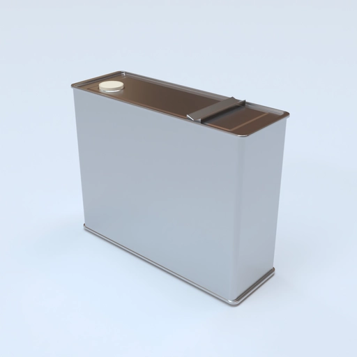 Aluminum Paint Bucket Mockup 501300 3D model