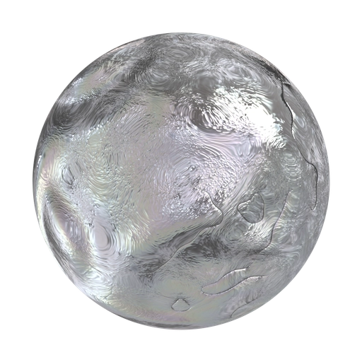 Aluminum Rainbow Clay 3D material