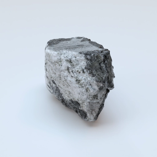 Antarctic meteorite sample gro 170590 3D model