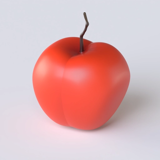 Apple 3D model