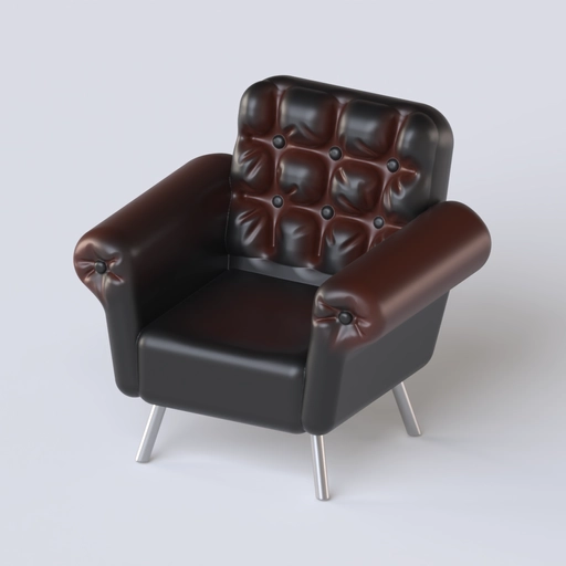 Armchair 3D model