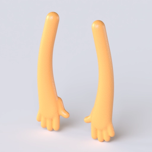 Arms 4 3D model
