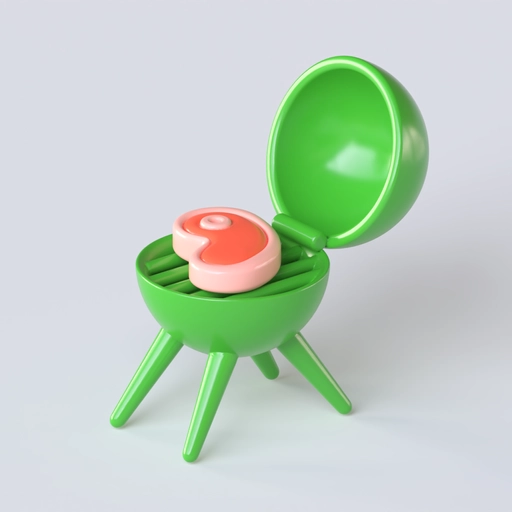 BBQ Grill 3D model