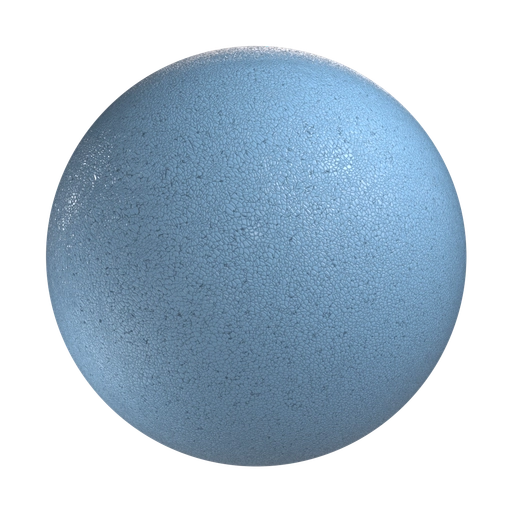 Baby Blue Leather 3D material