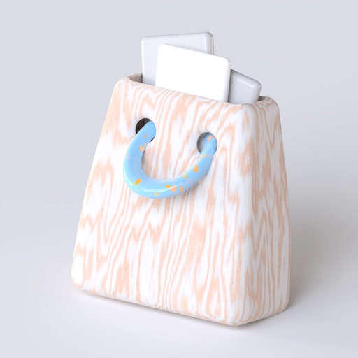 Bag Icon 3D model