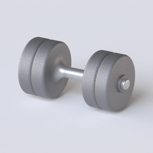 Barbell 3D model