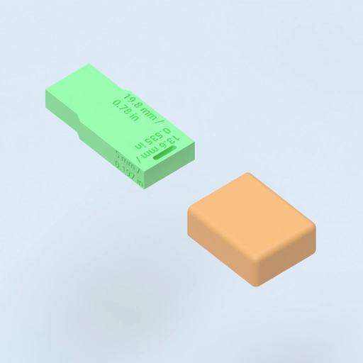 Base USB Case 3D model