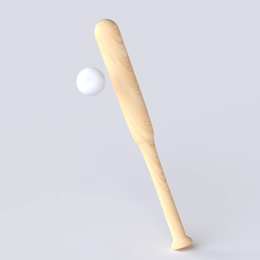 Baseball Bat 3D model