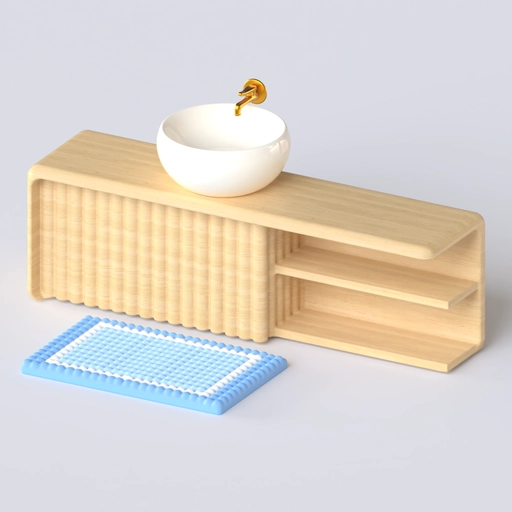 Bathroom Furniture 3D model