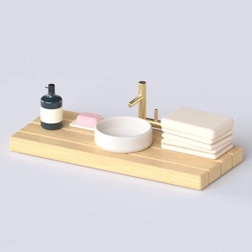 Bathroom Furniture 3D model