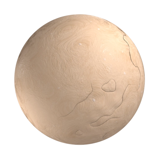 Beige Clay 3D material