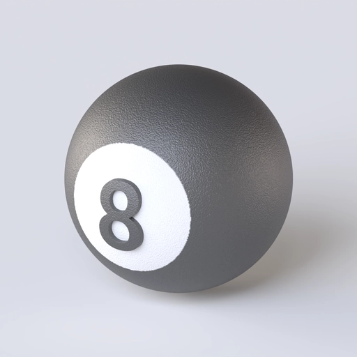 Billiard Ball 3D model