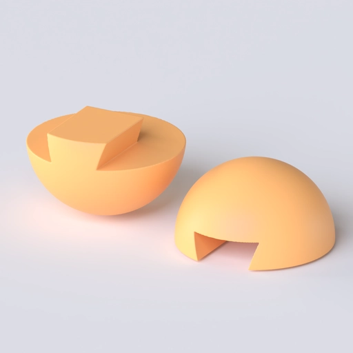 Birdtail Joint 3D model