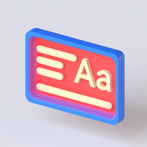Blackboard Icon 3D model