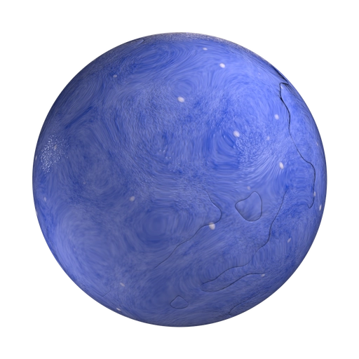 Blue Clay 3D material
