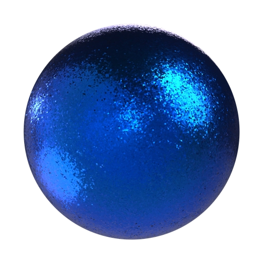 Blue Glitter 3D material