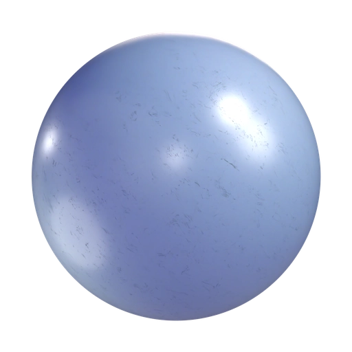 Blue Scratched Soap 3D material