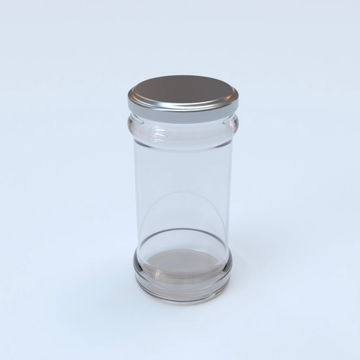 Bottle Jar Mockup 500210 3D model