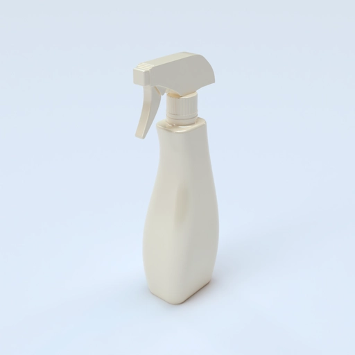 Bottle Plastic Product Label Mockup 506670 3D model