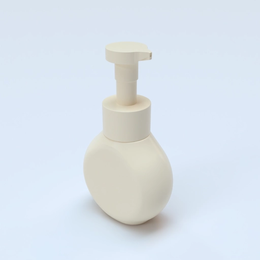 Bottle Plastic Product Label Mockup 501220 3D model