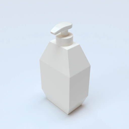 Bottles plastic product label mockup 503150 3D model