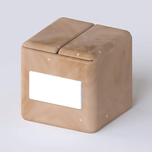 Box 3D model