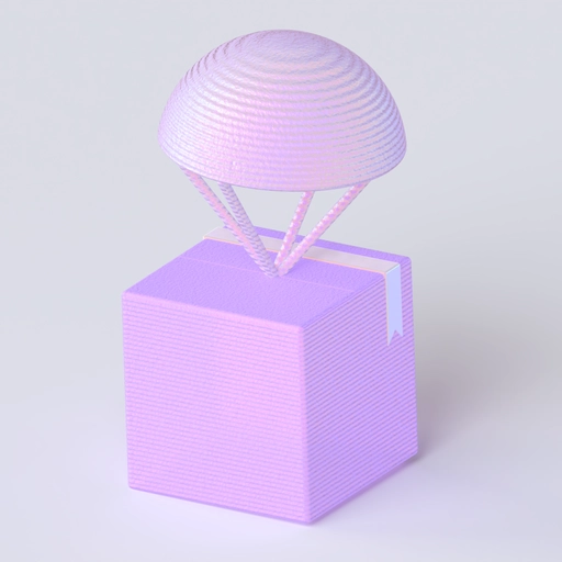 Box Icon 3D model